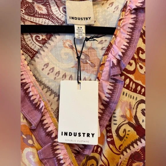 NWT Industry size S/P romper - Picture 2 of 8